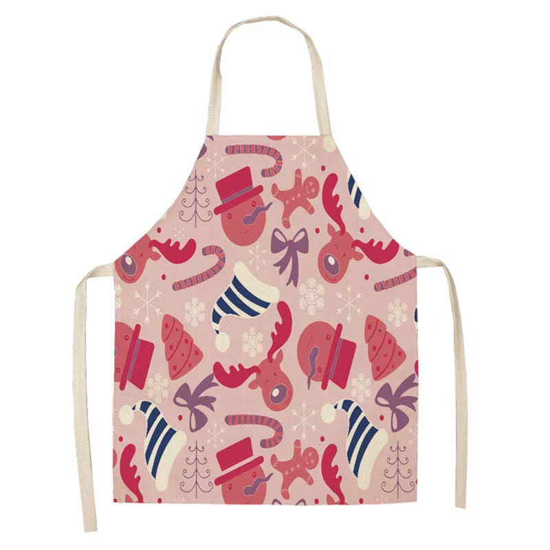 Santa Claus Christmas  Kitchen Apron