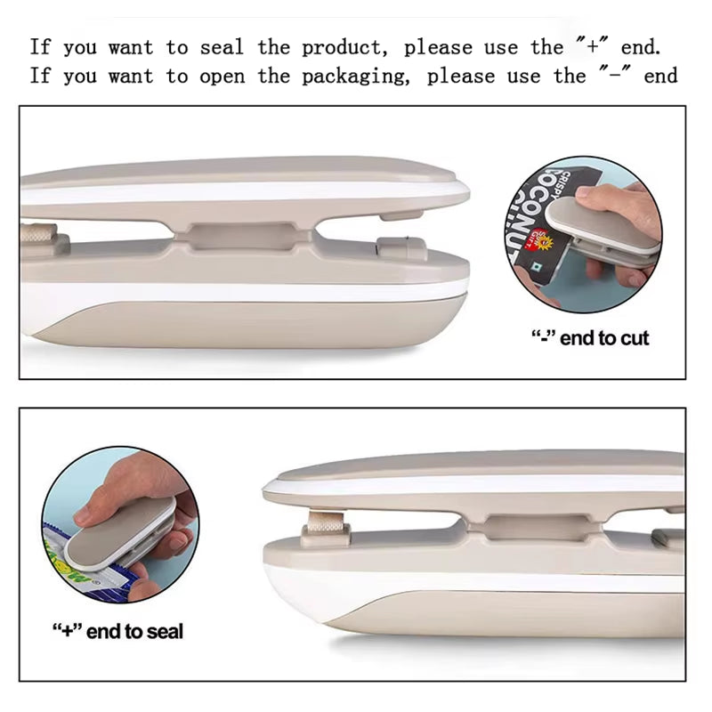 Sealing Machine Mini Portable Sealing Clip Hand Pressure Heat