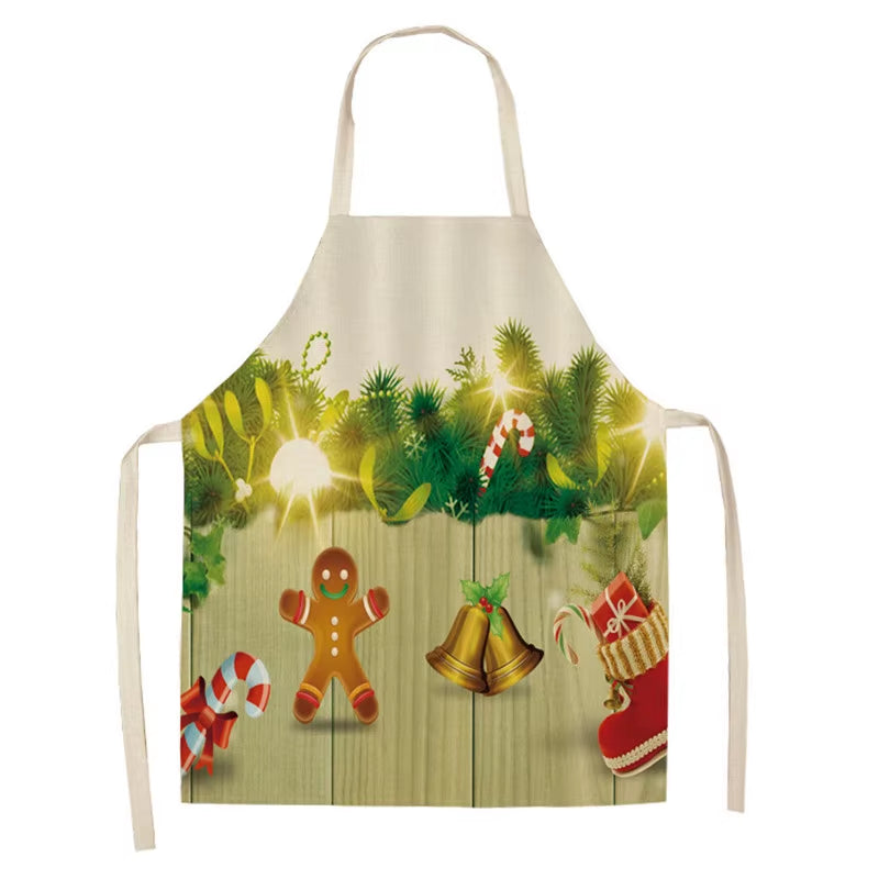 Santa Claus Christmas  Kitchen Apron