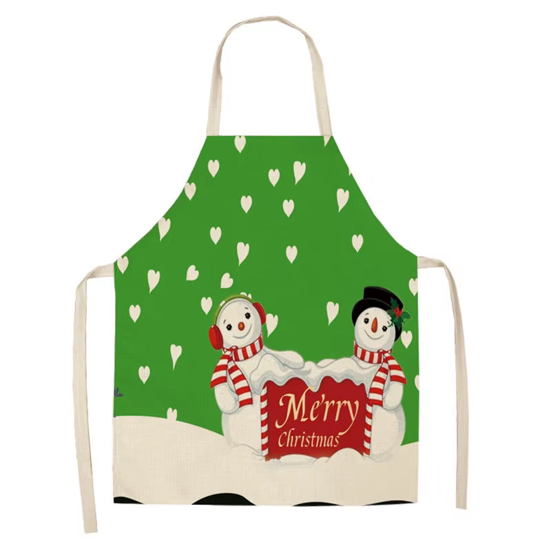 Santa Claus Christmas  Kitchen Apron