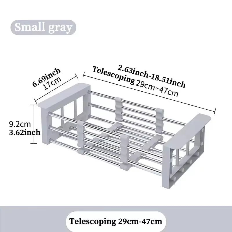 Adjustable Drain Rack Stainless Steel  Drain Rack