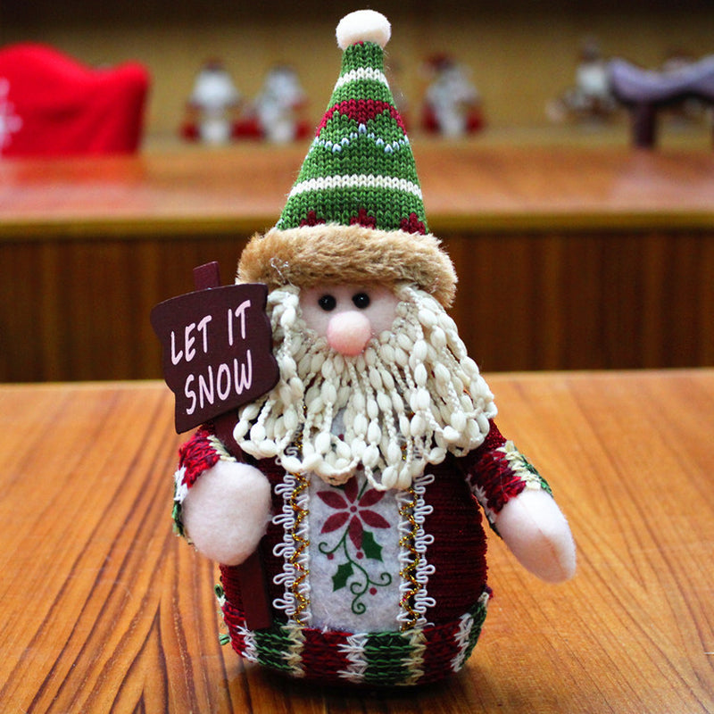 Decoration For Christmas Cute Santa Dolls