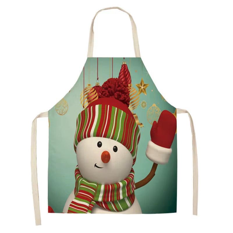 Santa Claus Christmas  Kitchen Apron