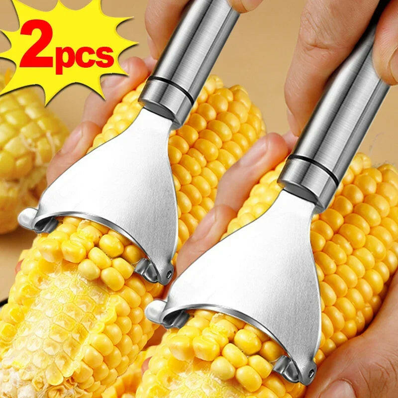 Stainless Steel Corn Peeler