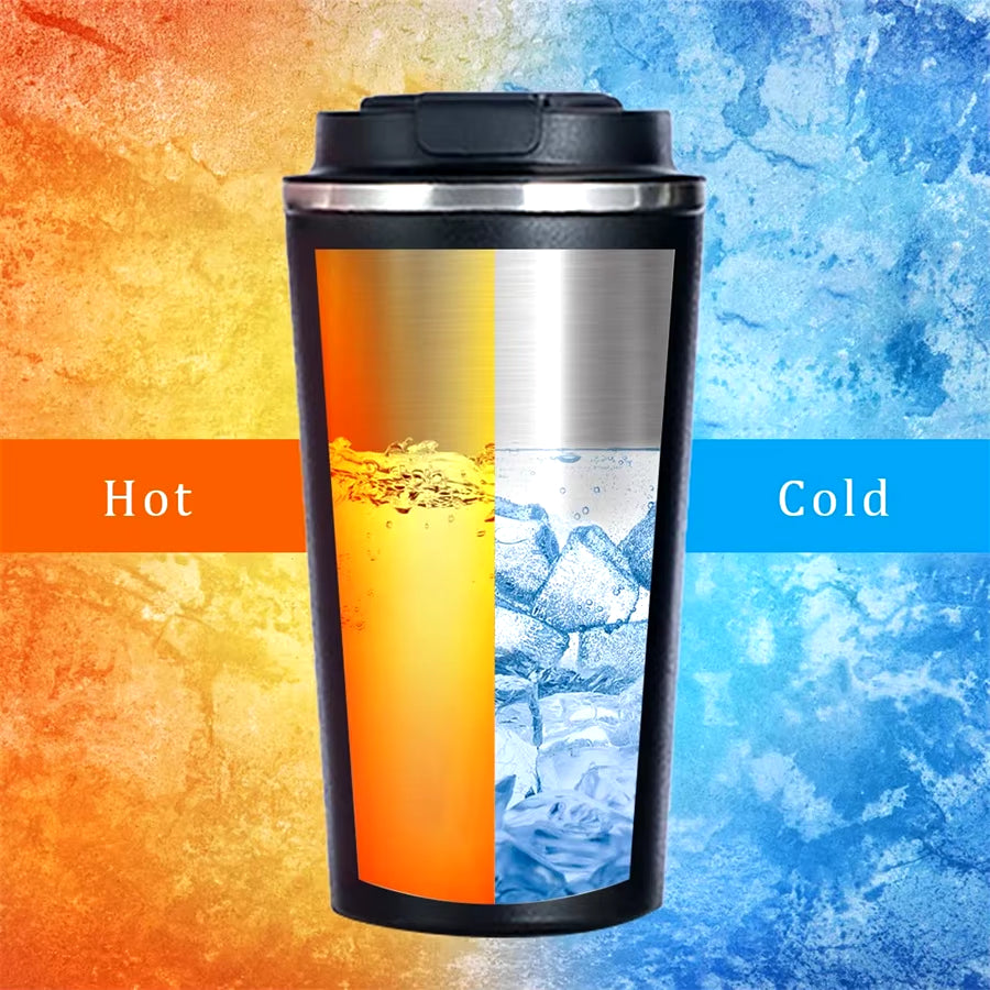 Stainless Steel Smart Coffee Tumbler Thermos Cup