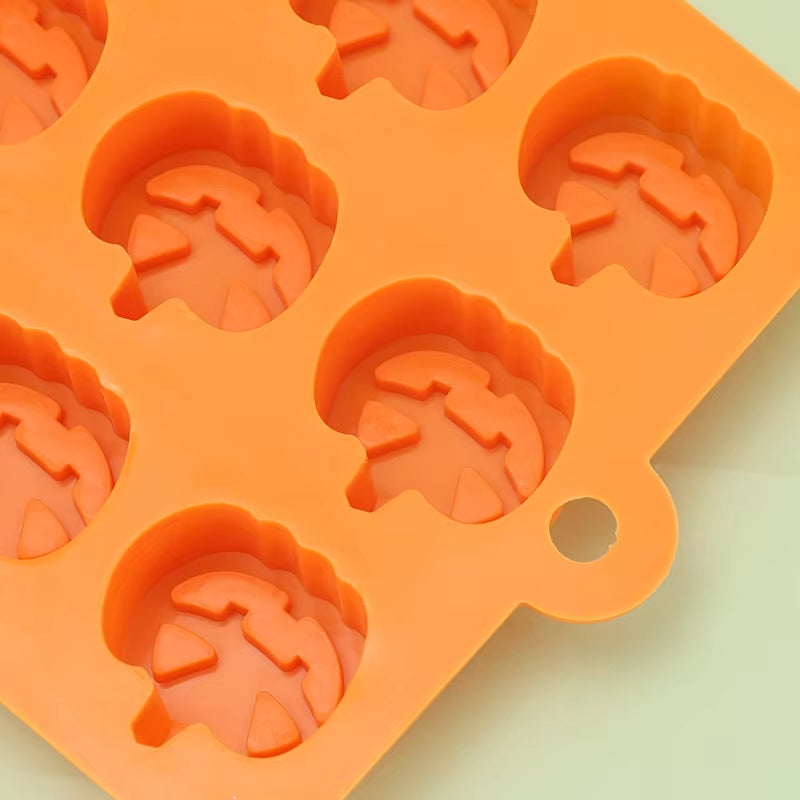 Halloween Pumpkin  Silicone Chocolate Baking Molds