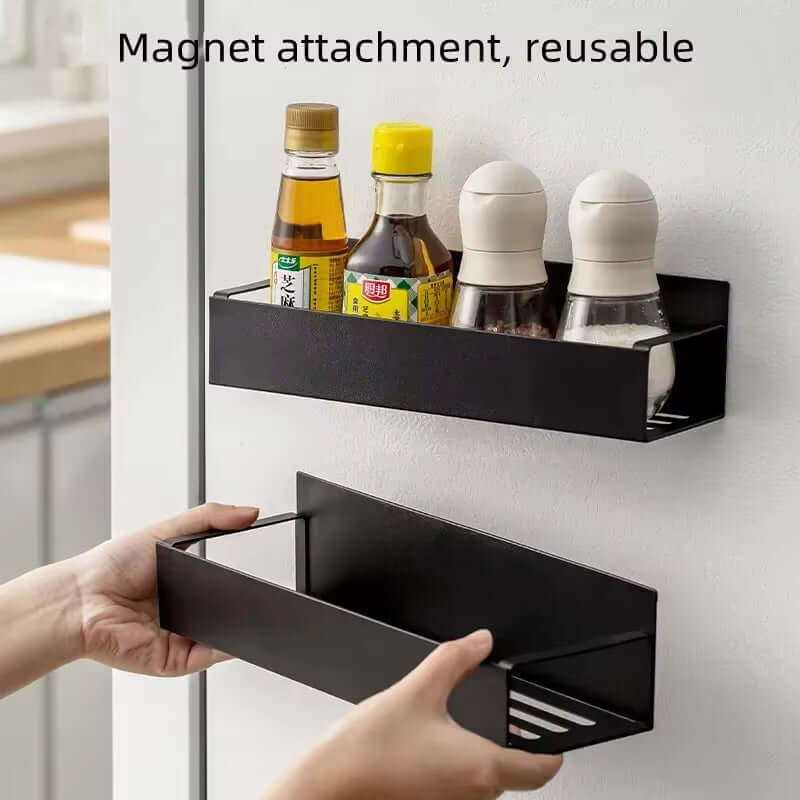 Refrigerator Magnetic Shelf Organizer