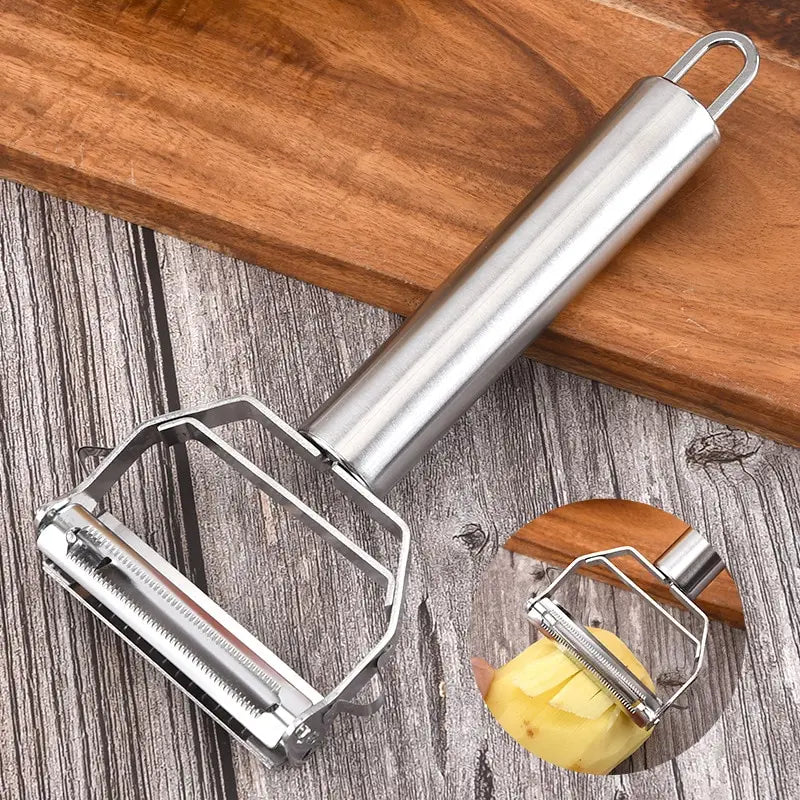 Stainless Vegetables Tool Portable Manual Easy Clean with Handle