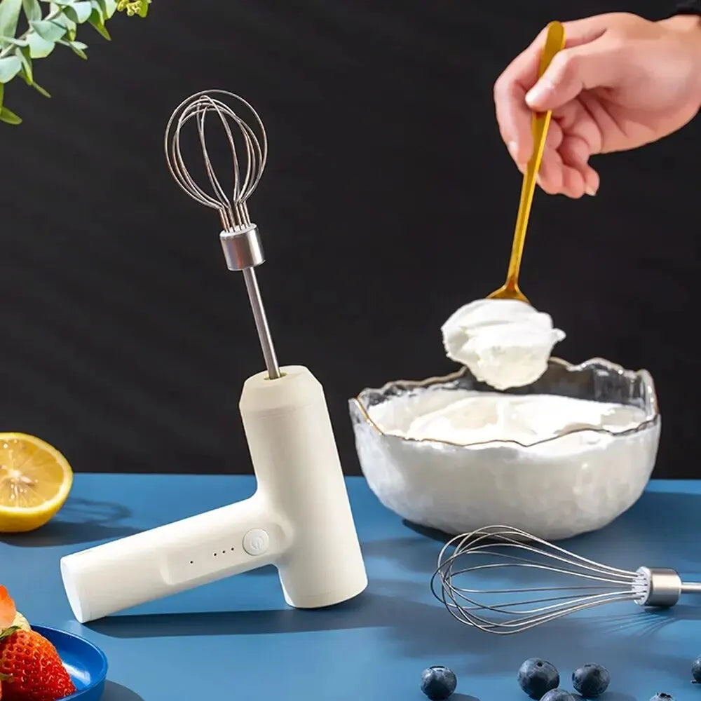 Wireless Electric Food Mixer Automatic Whisk