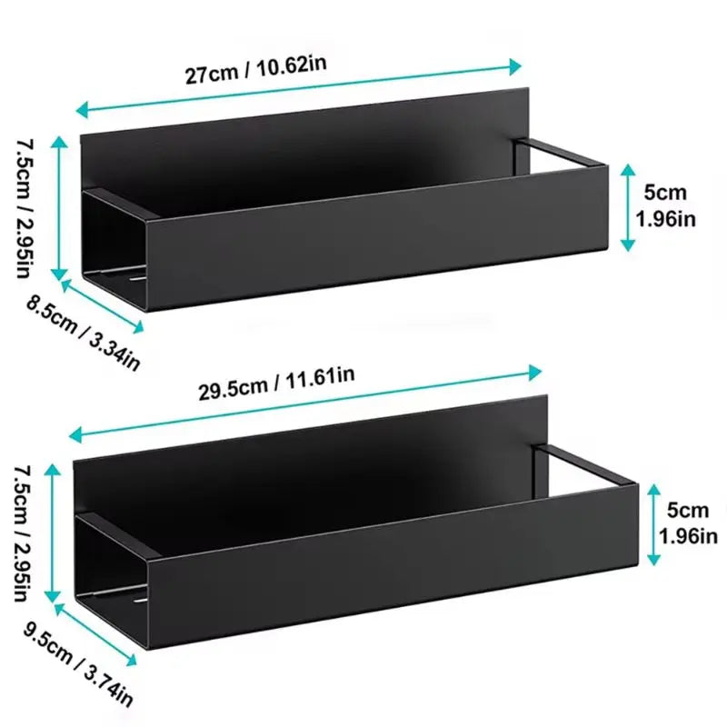 Magnetic Fridge Shelf Spice Storage Rack