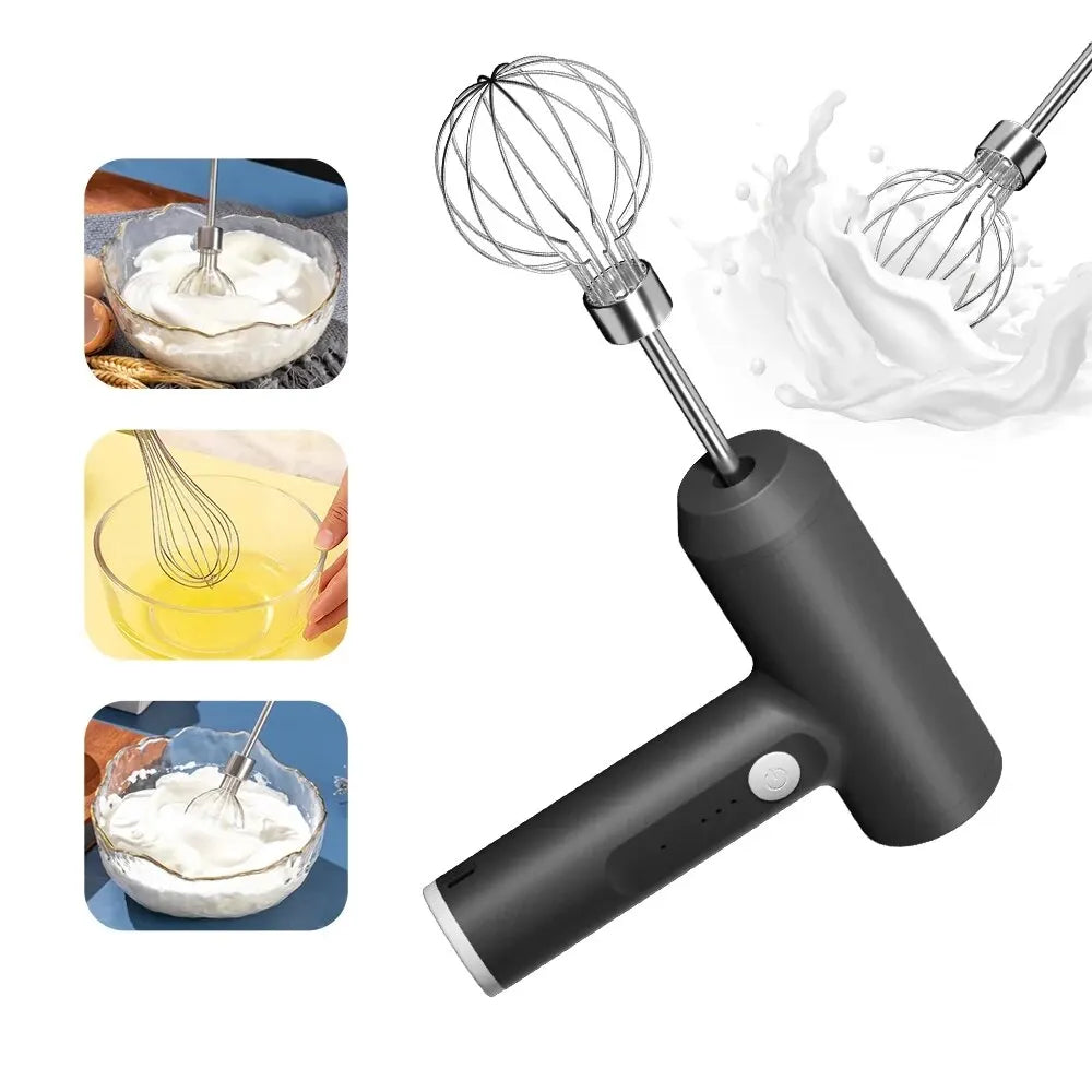 Wireless Electric Food Mixer Automatic Whisk