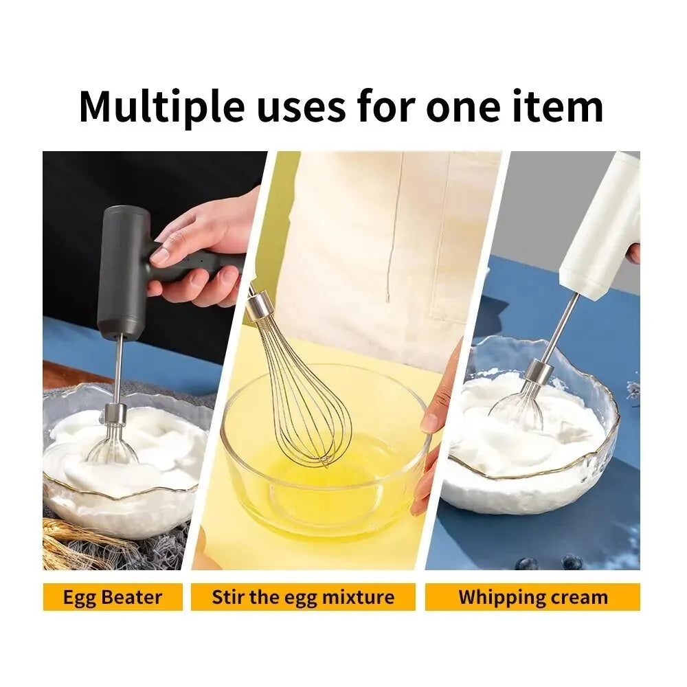 Wireless Electric Food Mixer Automatic Whisk