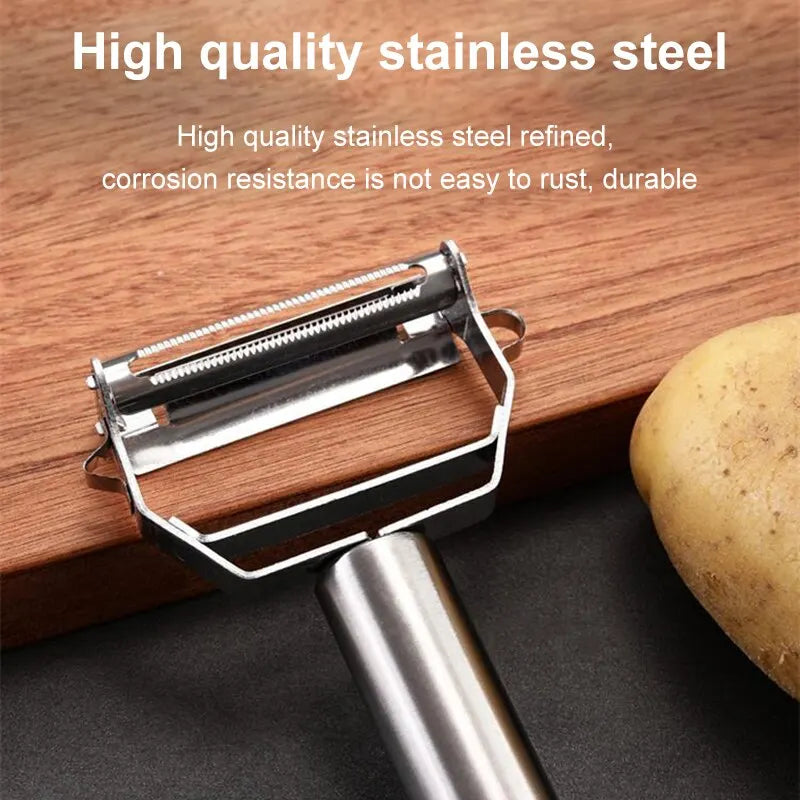 Stainless Vegetables Tool Portable Manual Easy Clean with Handle