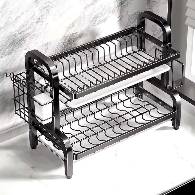 Dish Drying Rack Compact Kitchen Dish Rack