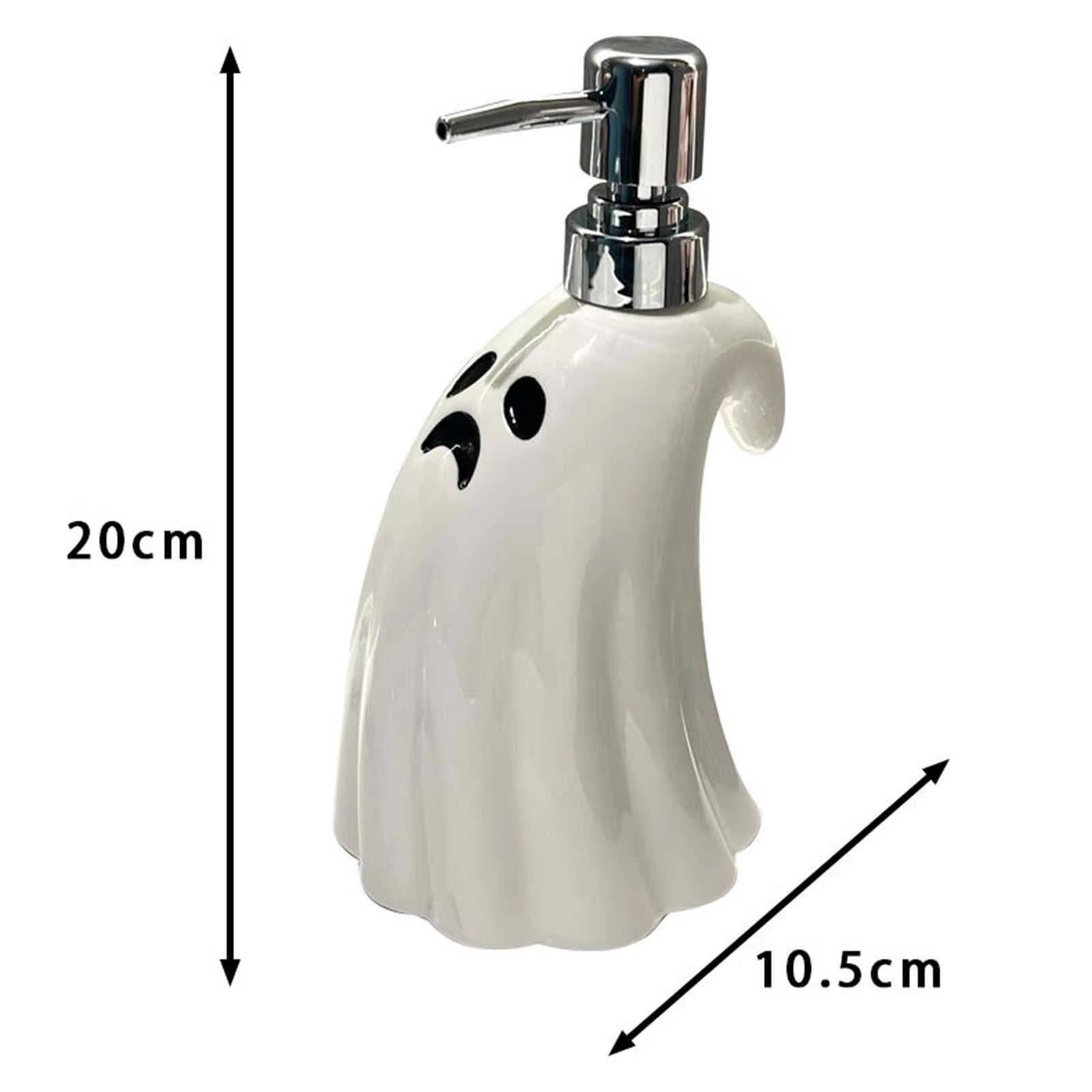 Ceramic Soap Dispenserr Halloween Bathroom Decor