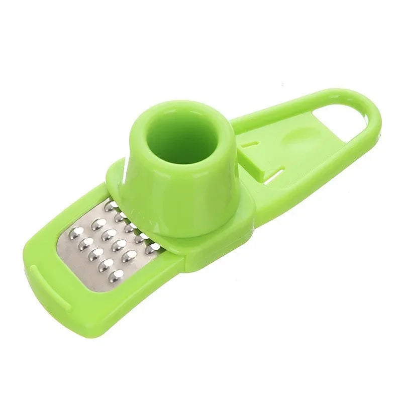 Stainless Steel Garlic Press Crusher Manual Garlic Mincer Chopping Garlic Tool