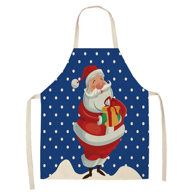 Santa Claus Christmas  Kitchen Apron