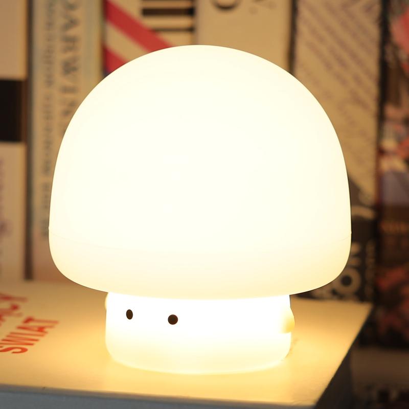 Silicone Sleep Rechargeable Bedside Touch Light