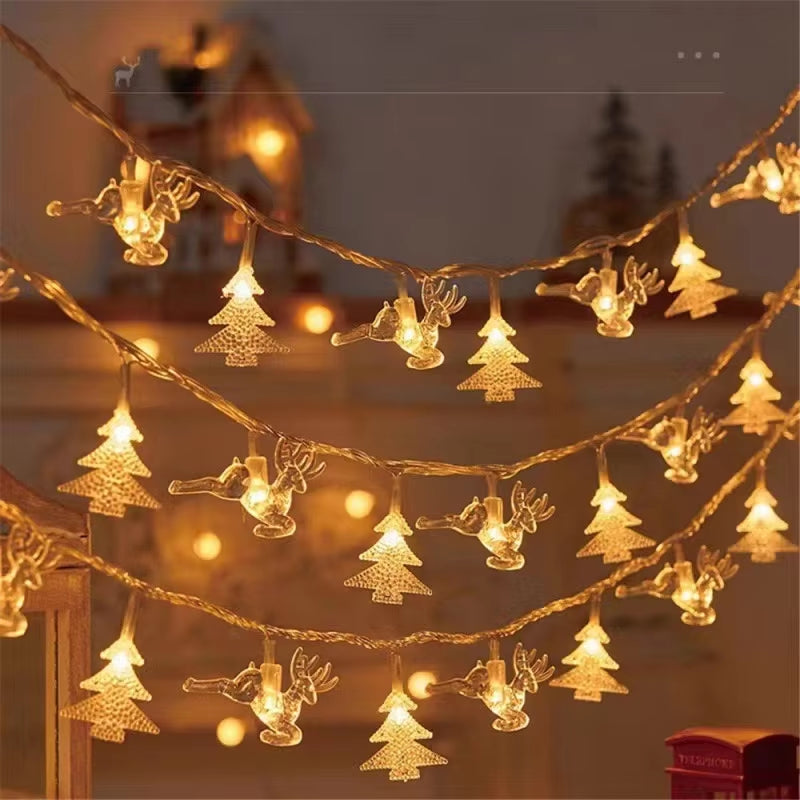 Christmas Tree Decorations String Lights