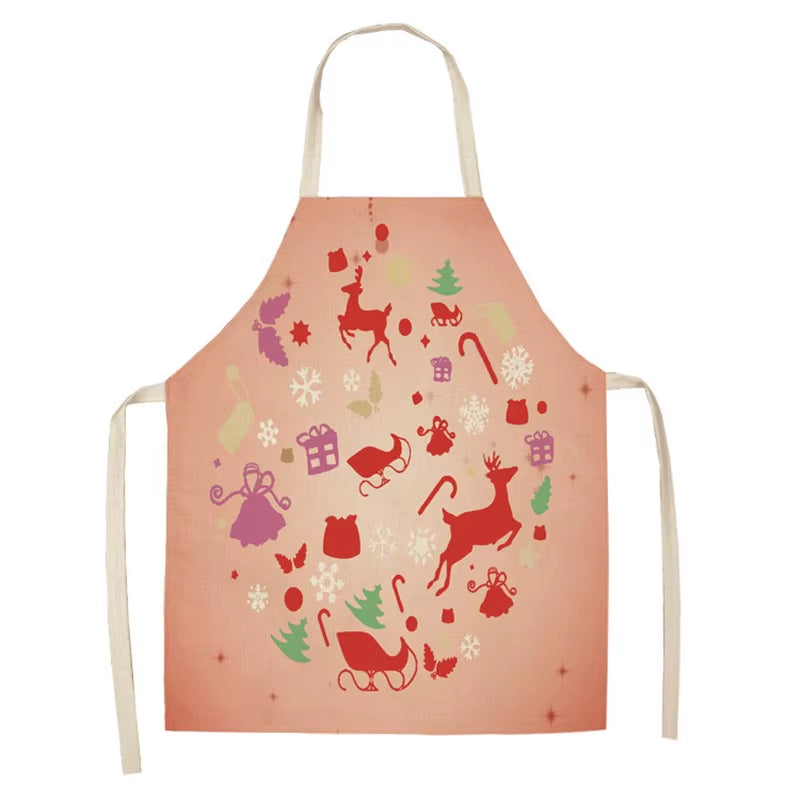 Santa Claus Christmas  Kitchen Apron