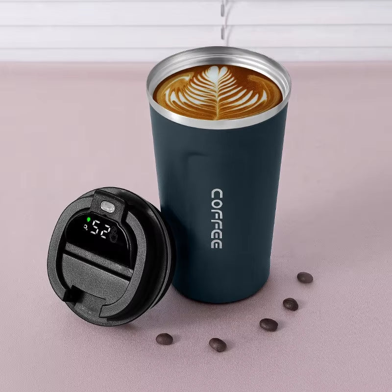 Stainless Steel Smart Coffee Tumbler Thermos Cup